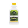 Bottle of 99.9% Inner Leaf Aloe Vera Juice with green label and white cap