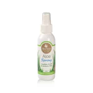 125mL Aloe Spray bottle from Aloe Vera of Australia, containing 99% pure Aloe Vera for skin soothing and relief.