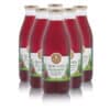 pack of six 1-litre bottles of Aloe Vera Immune Juice with blueberry and pomegranate for immune support by Aloe Vera of Australia, enriched with natural nutrients and antioxidants